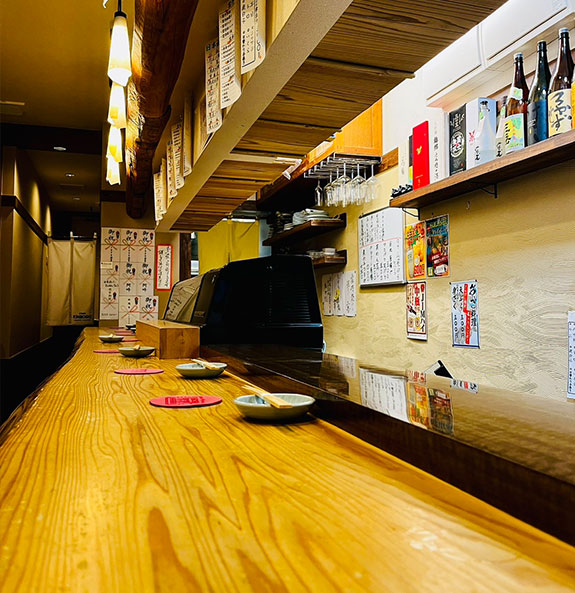 スタンドきんぼし 店内